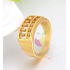 官方正品转移珠子Cincin Emas Korea 24K镀金戒指全Sempoa/算盘-宽0.7cm